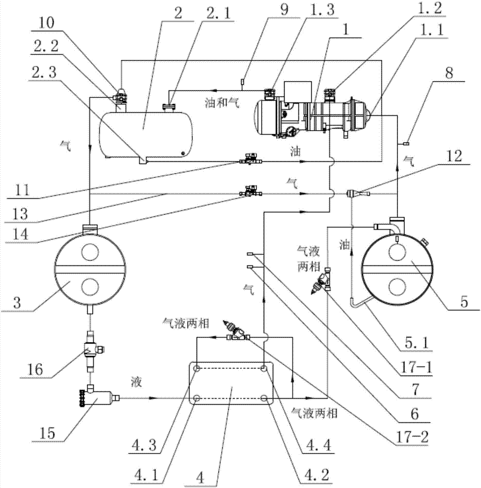 A falling film high temperature heat pump system