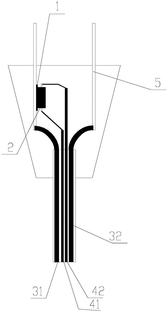 Over-temperature protection device of alternating-current socket and electric equipment provided with over-temperature protection device