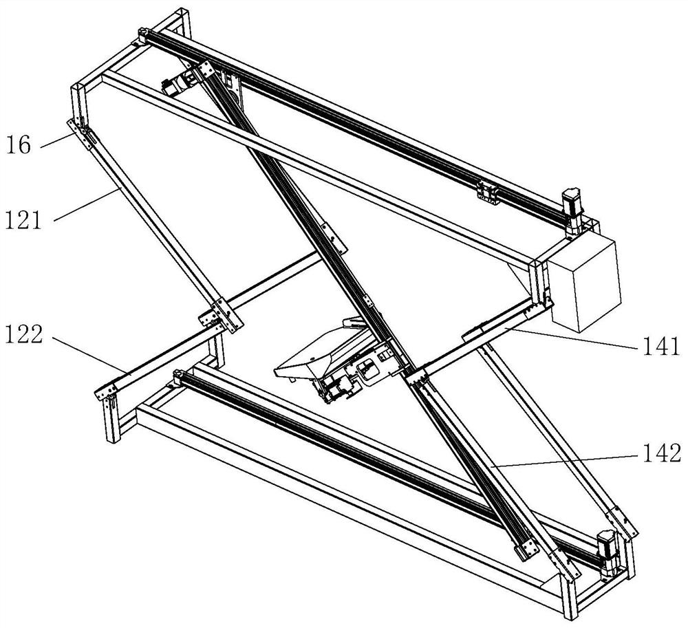 Foldable unloading device