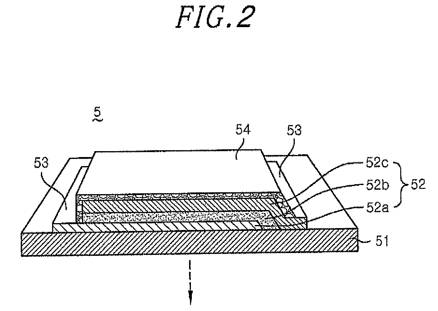 Organic el module and illumination device including same