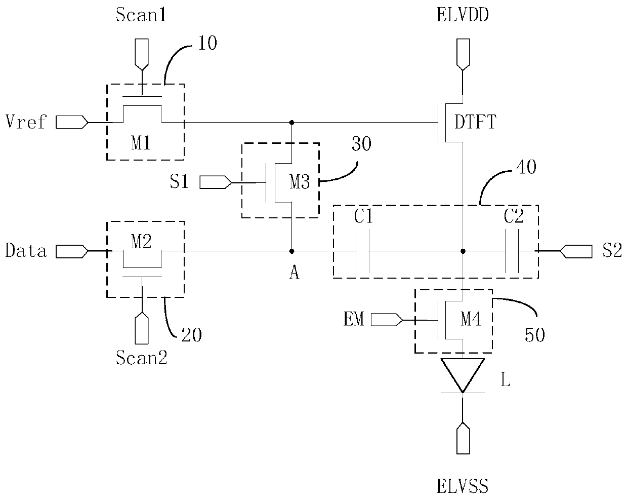 Pixel circuit, driving method and display device