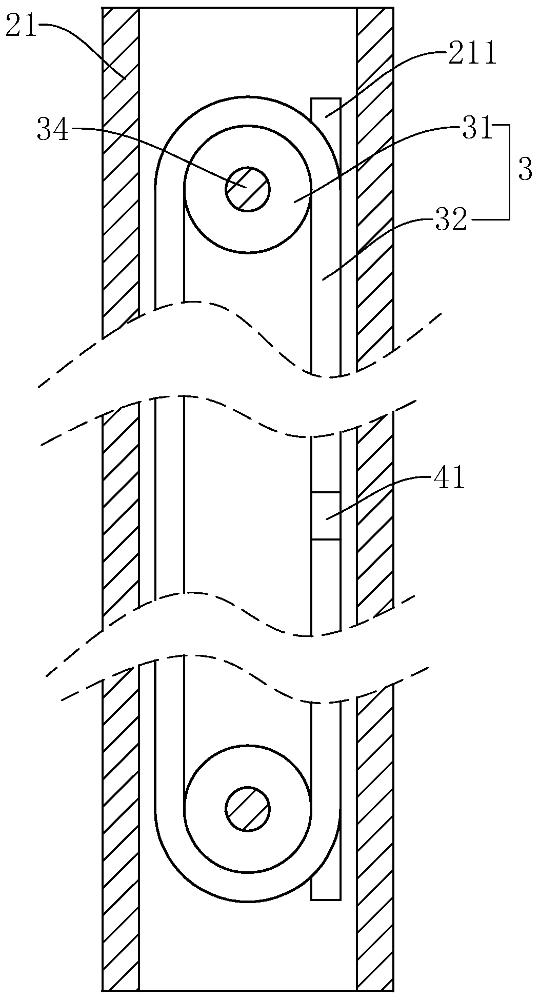 Small material vertical conveyor for building construction