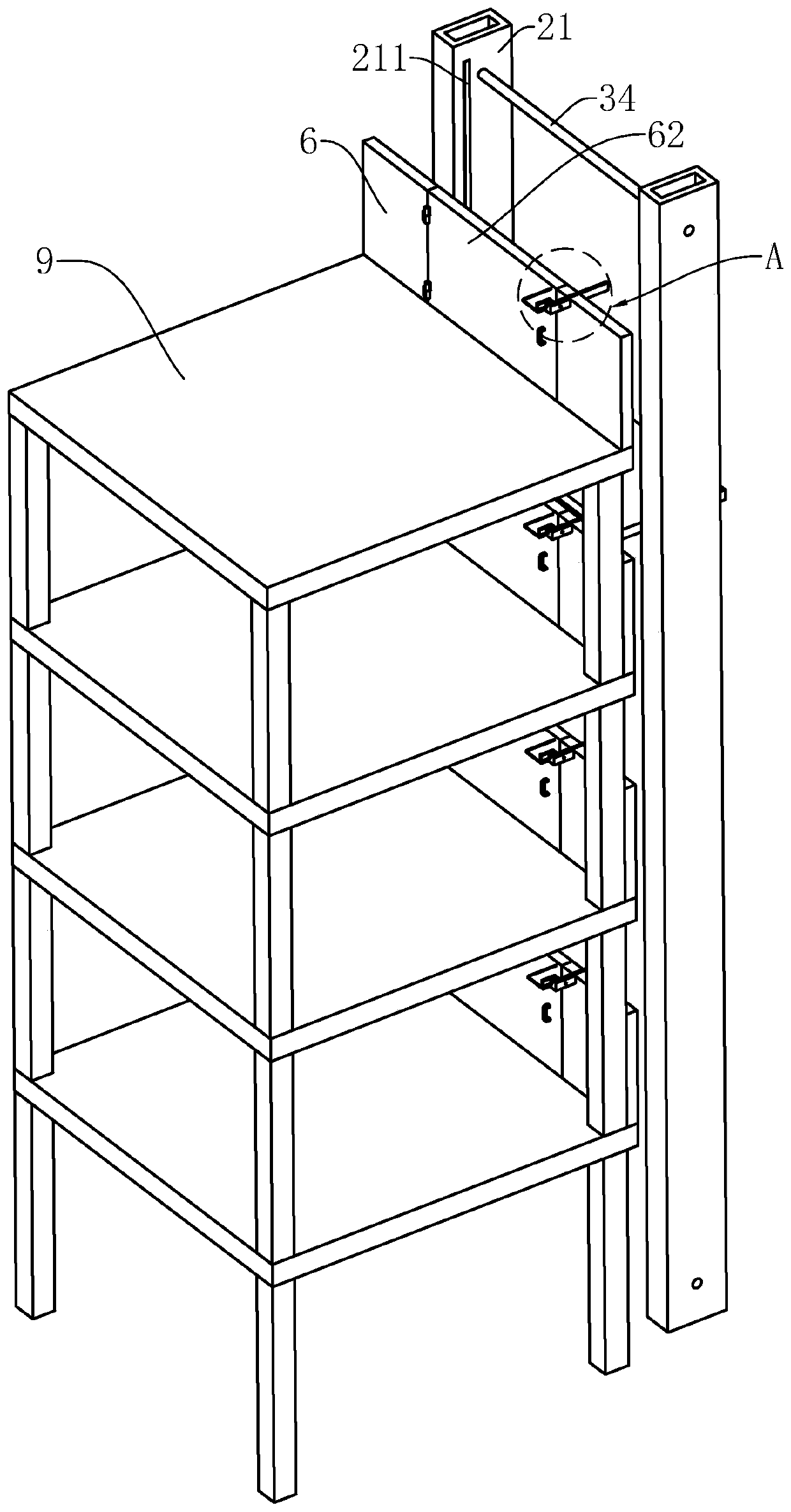 Small material vertical conveyor for building construction