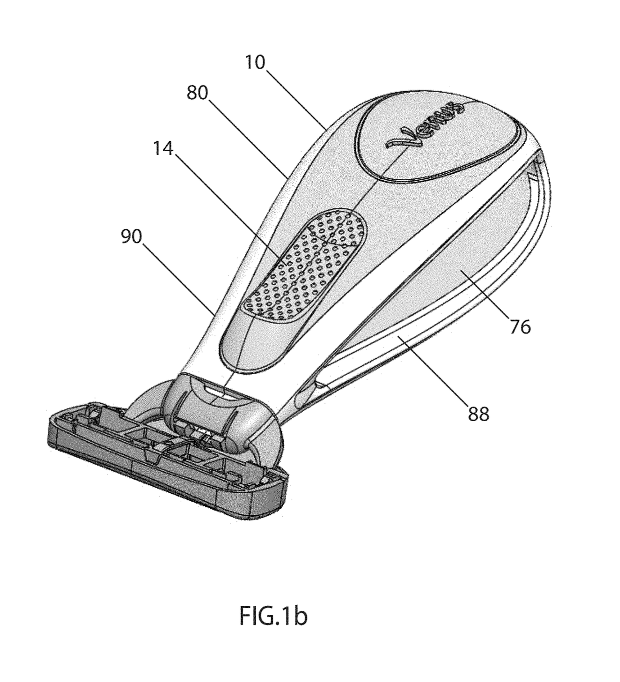 Hair removal device for pubic hair