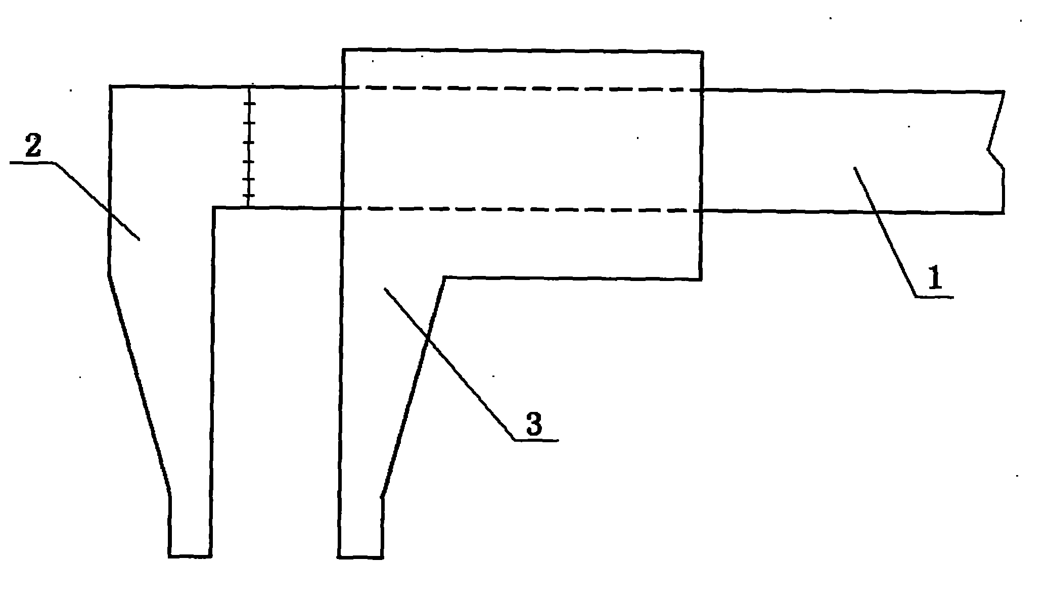 Method for enhancing rigidity of bayonet of stainless steel vernier caliper