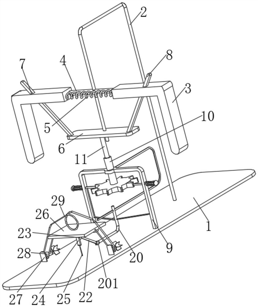 A kind of pelvic floor muscle contraction exerciser for postpartum recovery of pregnant women