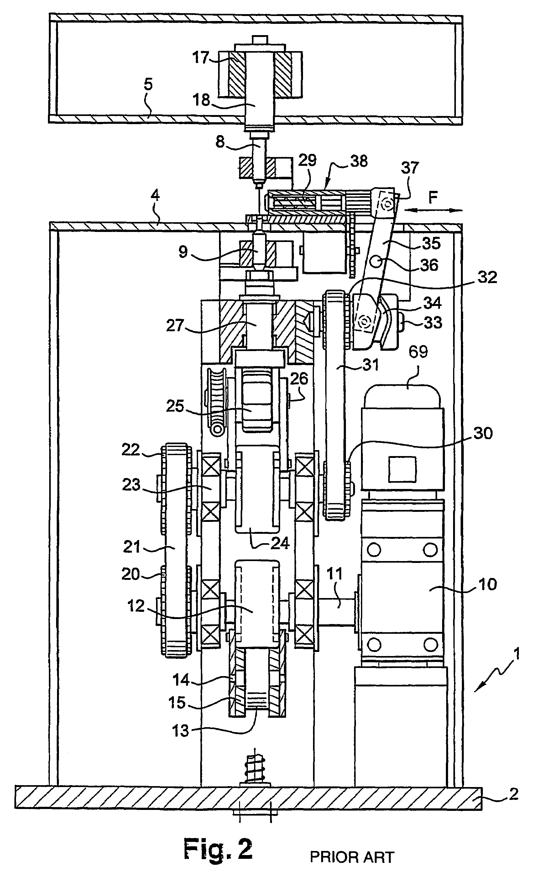 System for producing a solid product from a powdery material