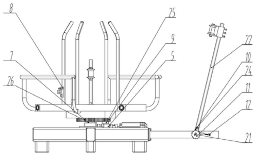 Automatic coiling mechanism of centerless lathe for titanium alloy wire production and coiling method