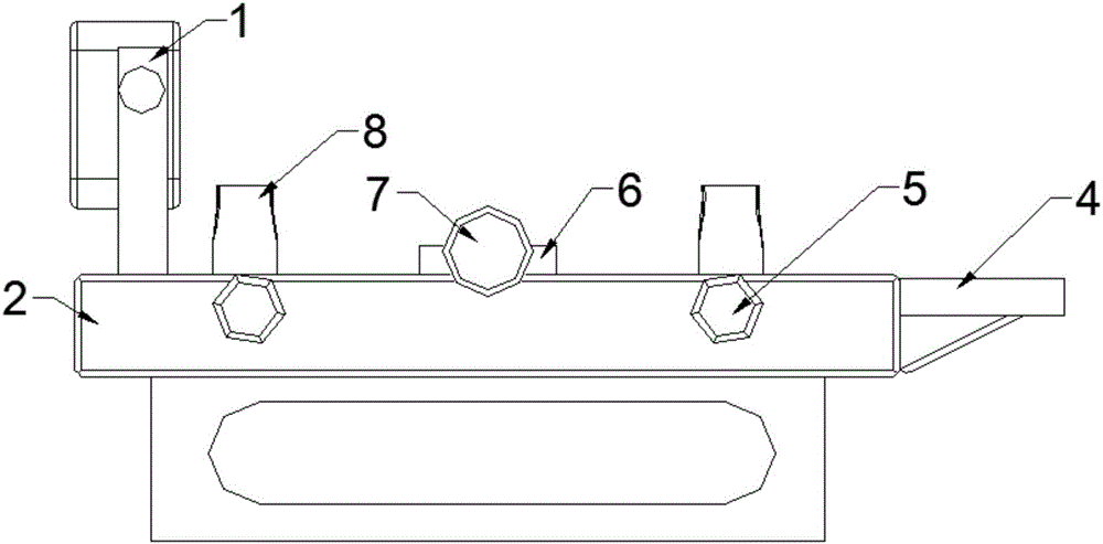 Bicycle steel pipe welding device