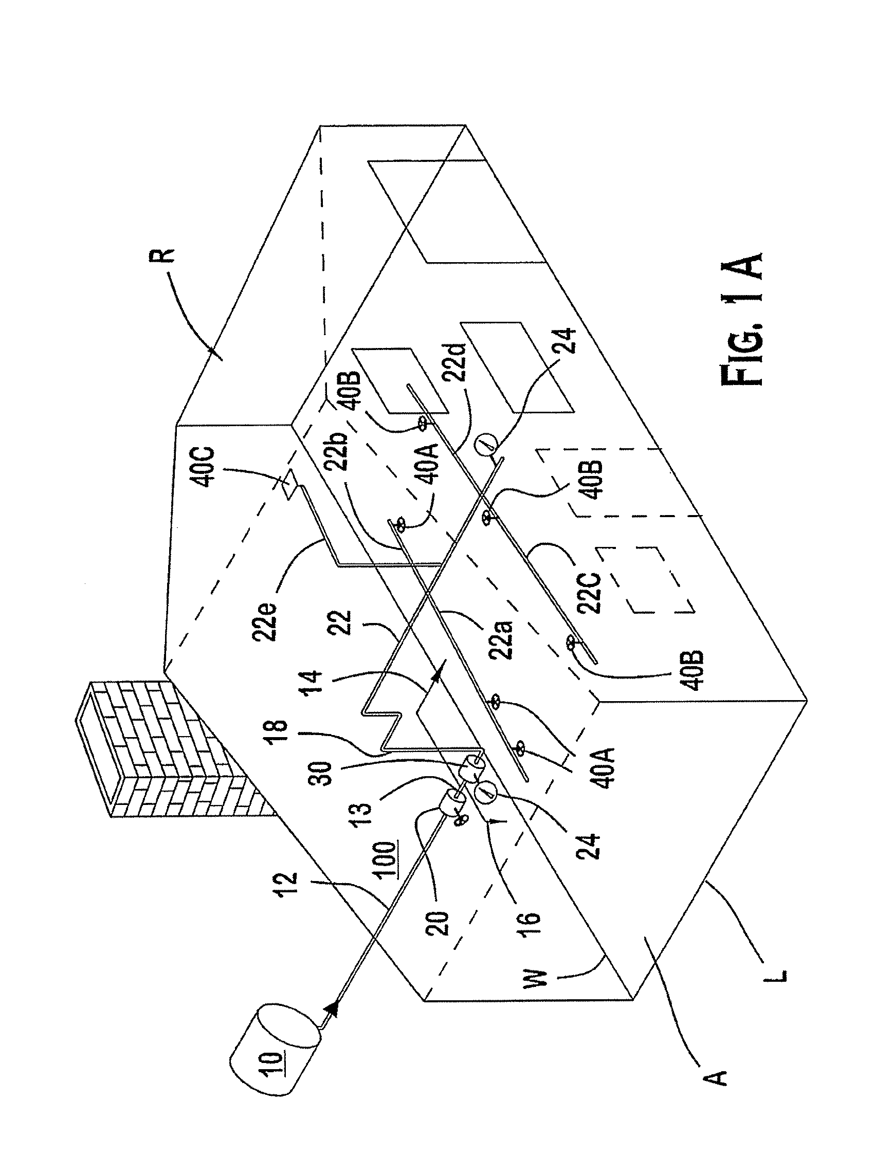 Residential dry sprinkler fire protection system