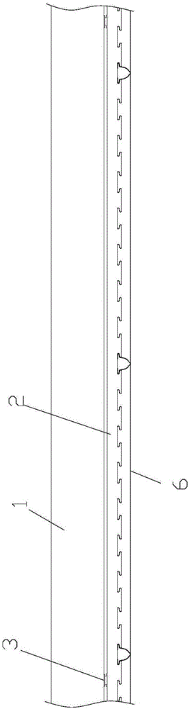 Building ceiling structure capable of shortening distance between pinch plates and ceiling