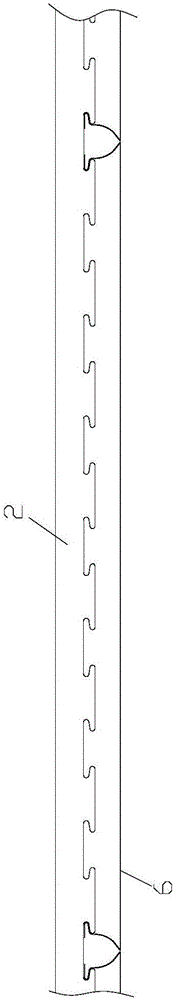 Building ceiling structure capable of shortening distance between pinch plates and ceiling