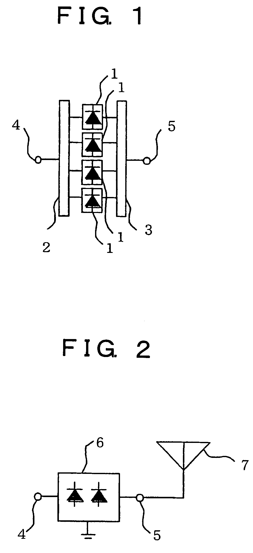 Photodiode array configured to increase electrical output power and optical microwave transmission system receiver utilizing the same
