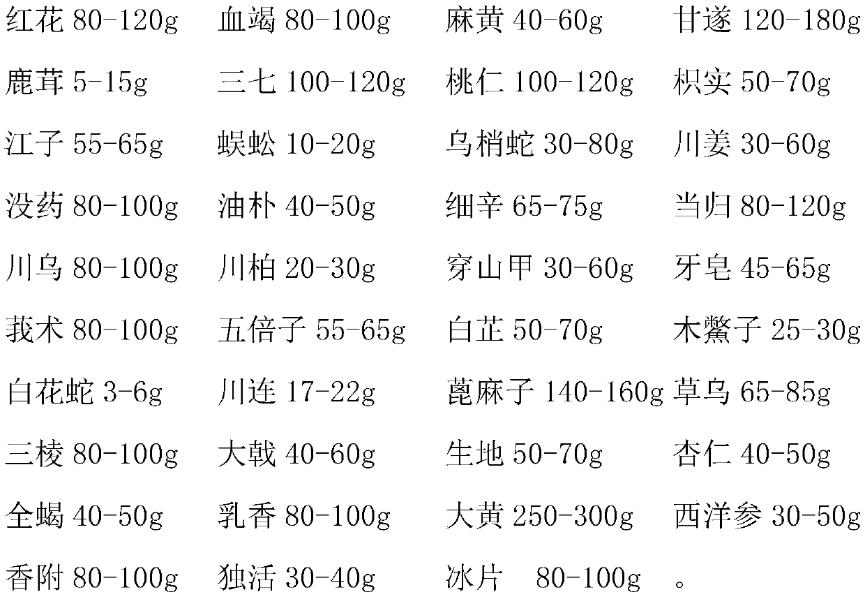 Plaster composition and preparation method thereof