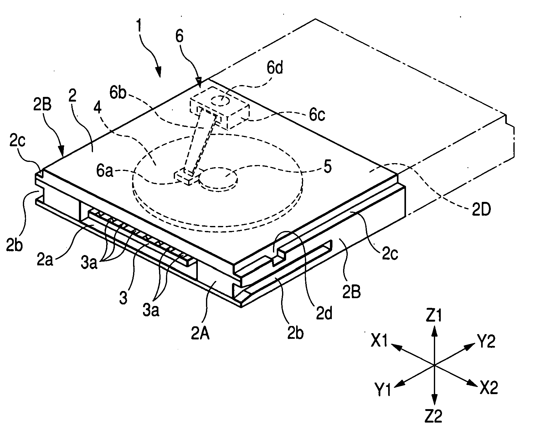 Recording medium mounting apparatus