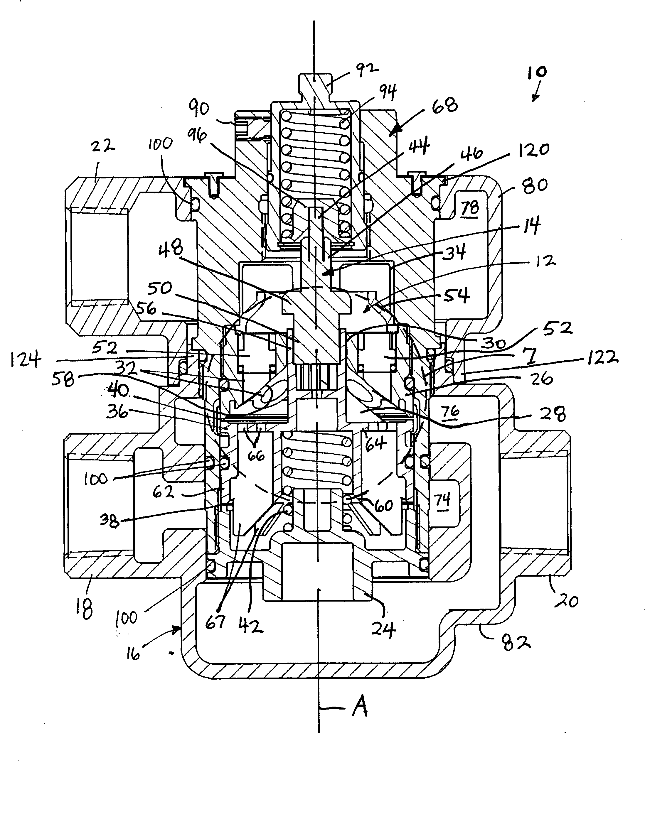 Thermostatic mixing valve