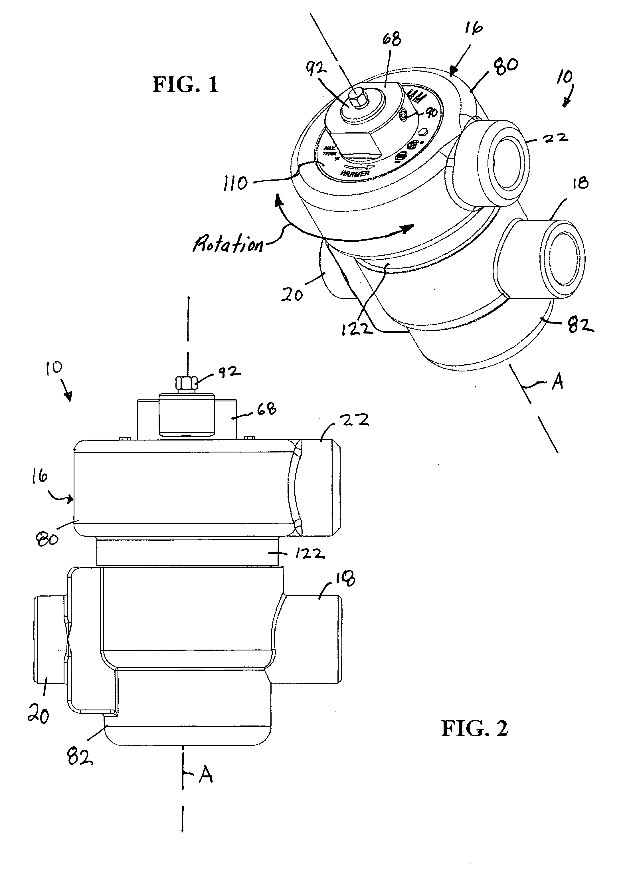 Thermostatic mixing valve