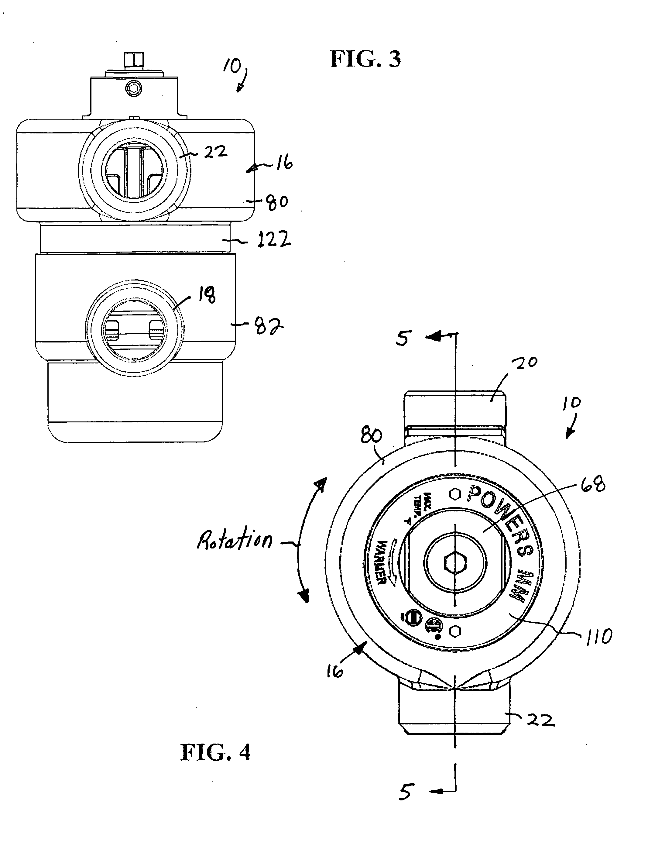 Thermostatic mixing valve