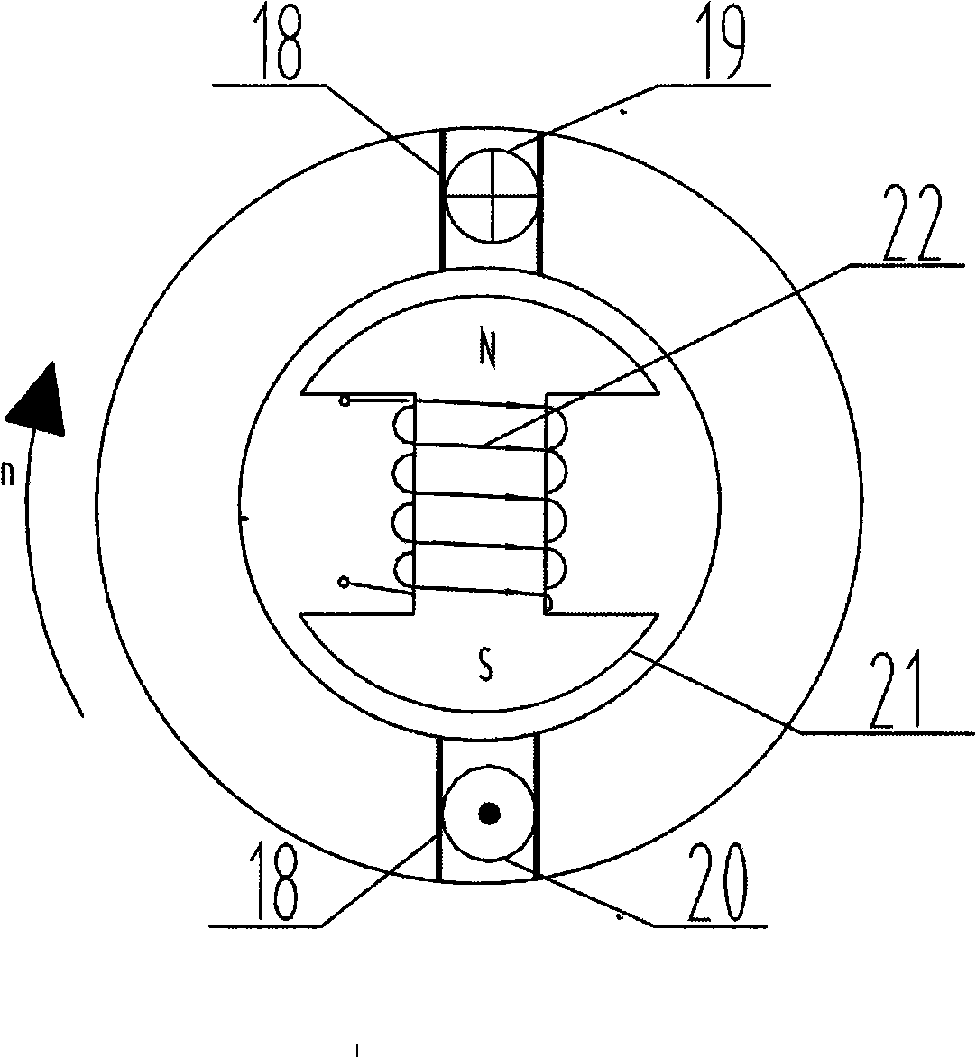 High altitude conformity type sphericity cavity turbine type wind power generator