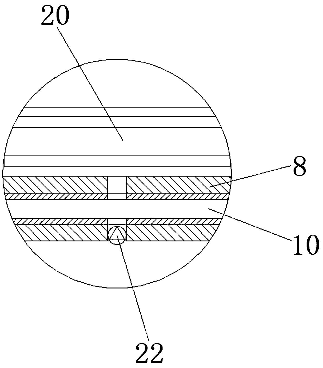 Clothes sterilization device for venereal disease patient