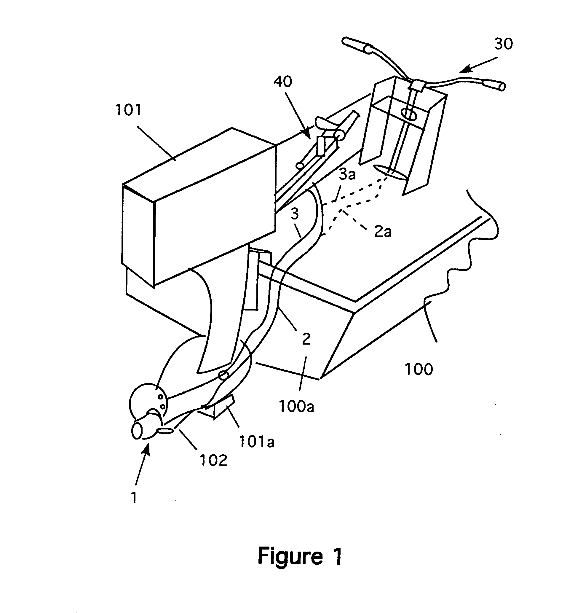 Joy stick control system for a modified steering system for small boat outboard motors