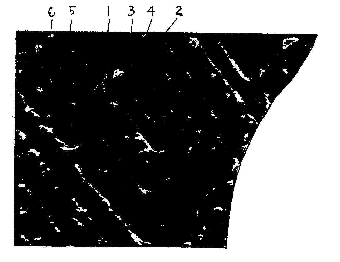 Multiple etching technique for imitating cast copper, and its products