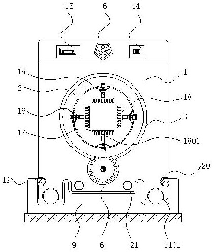 Positioning device with sensing displacement monitoring function for laser welding equipment