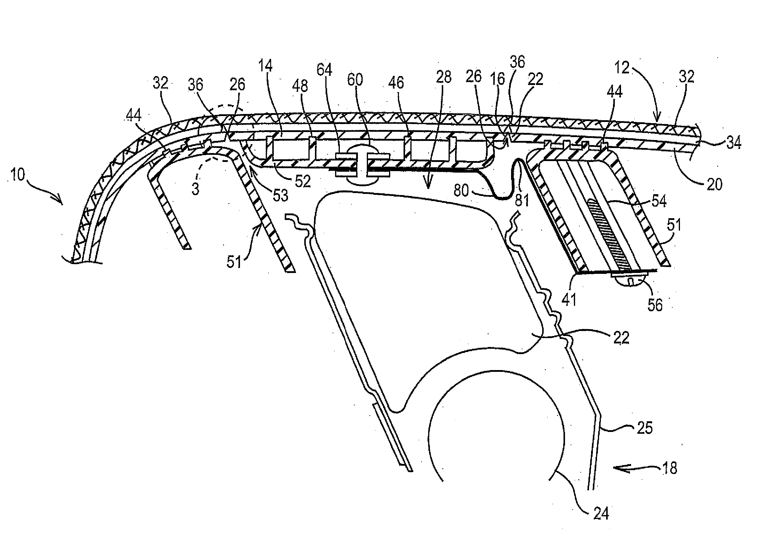 Pre-Weakening Of Fabric Covered Airbag Doors