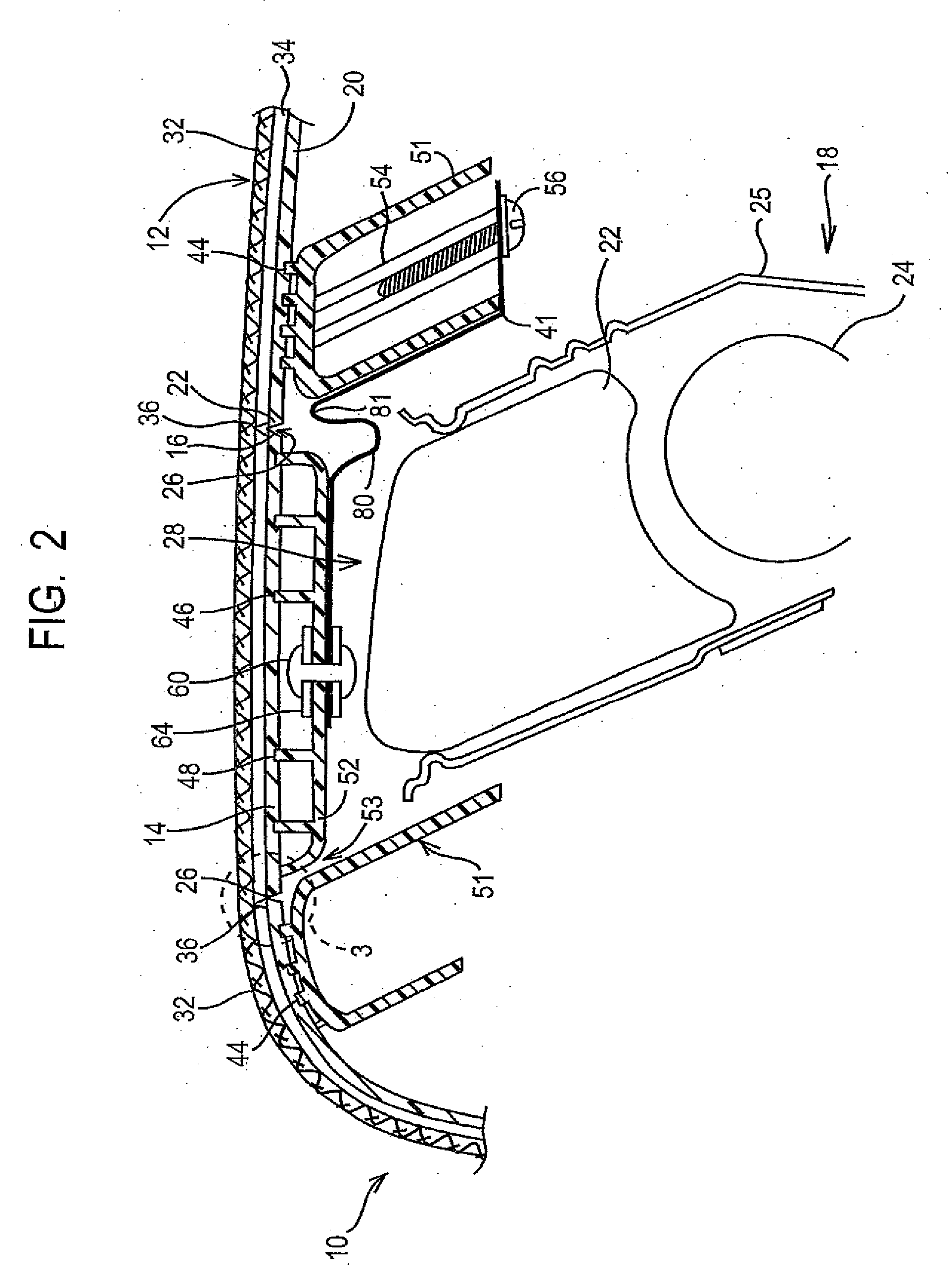 Pre-Weakening Of Fabric Covered Airbag Doors