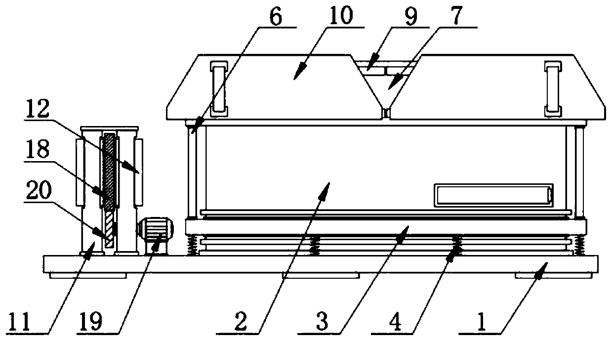 Mining shielding communication cable wrapping machine