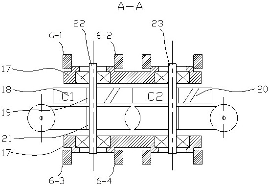 Dual-redundancy electric steering engine based on worm and gear mechanism