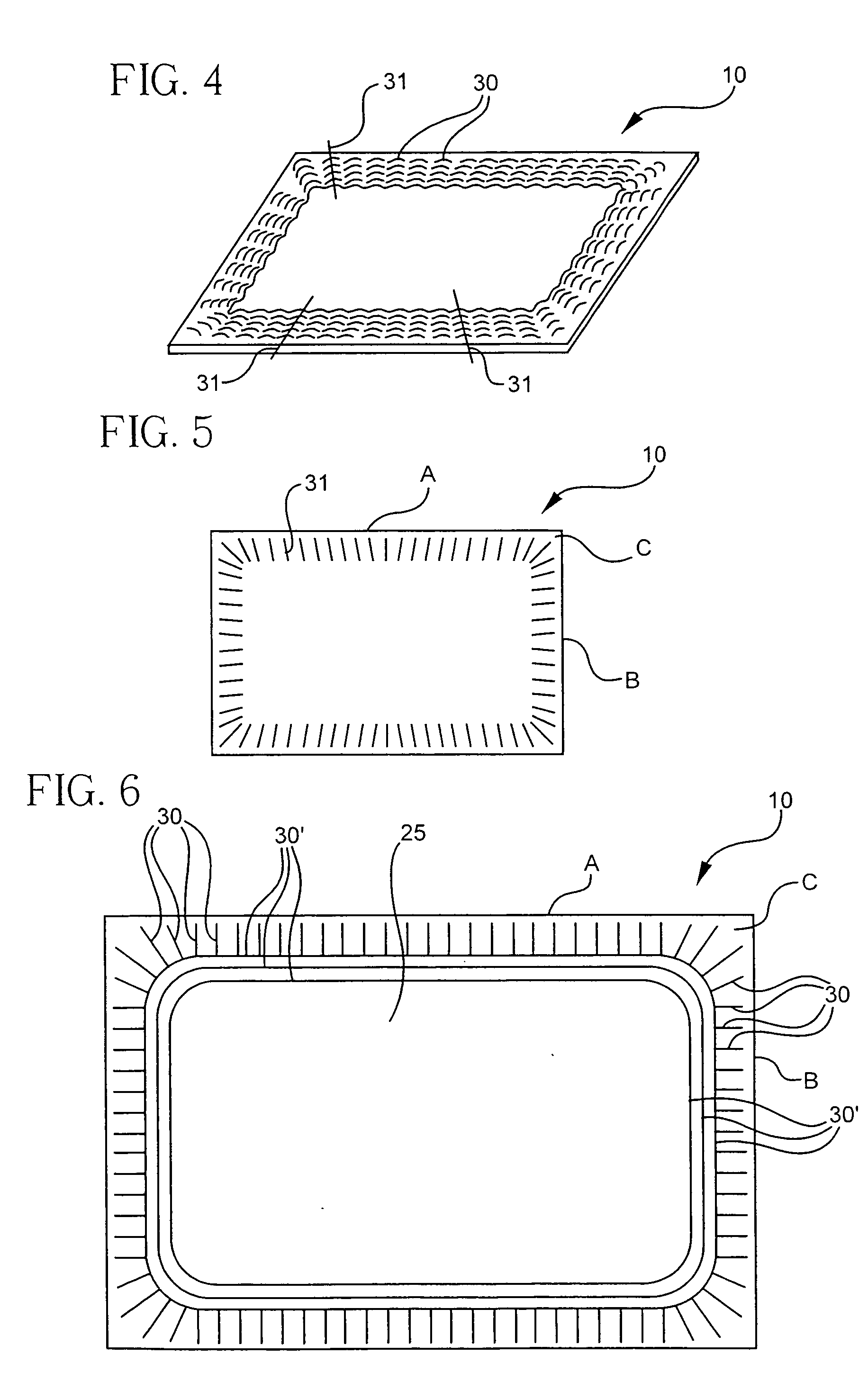 Electrolyte sheet with a corrugation pattern