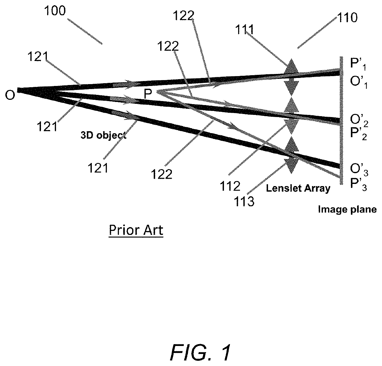 Light-field imaging using a gradient metasurface optical element