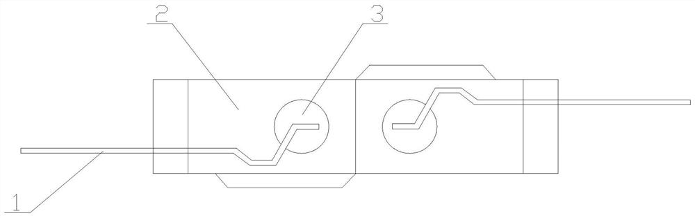 A chip thermistor