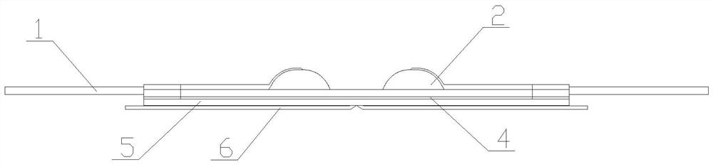 A chip thermistor