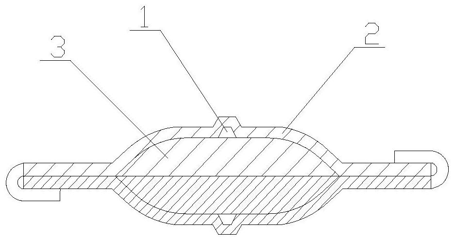 A chip thermistor