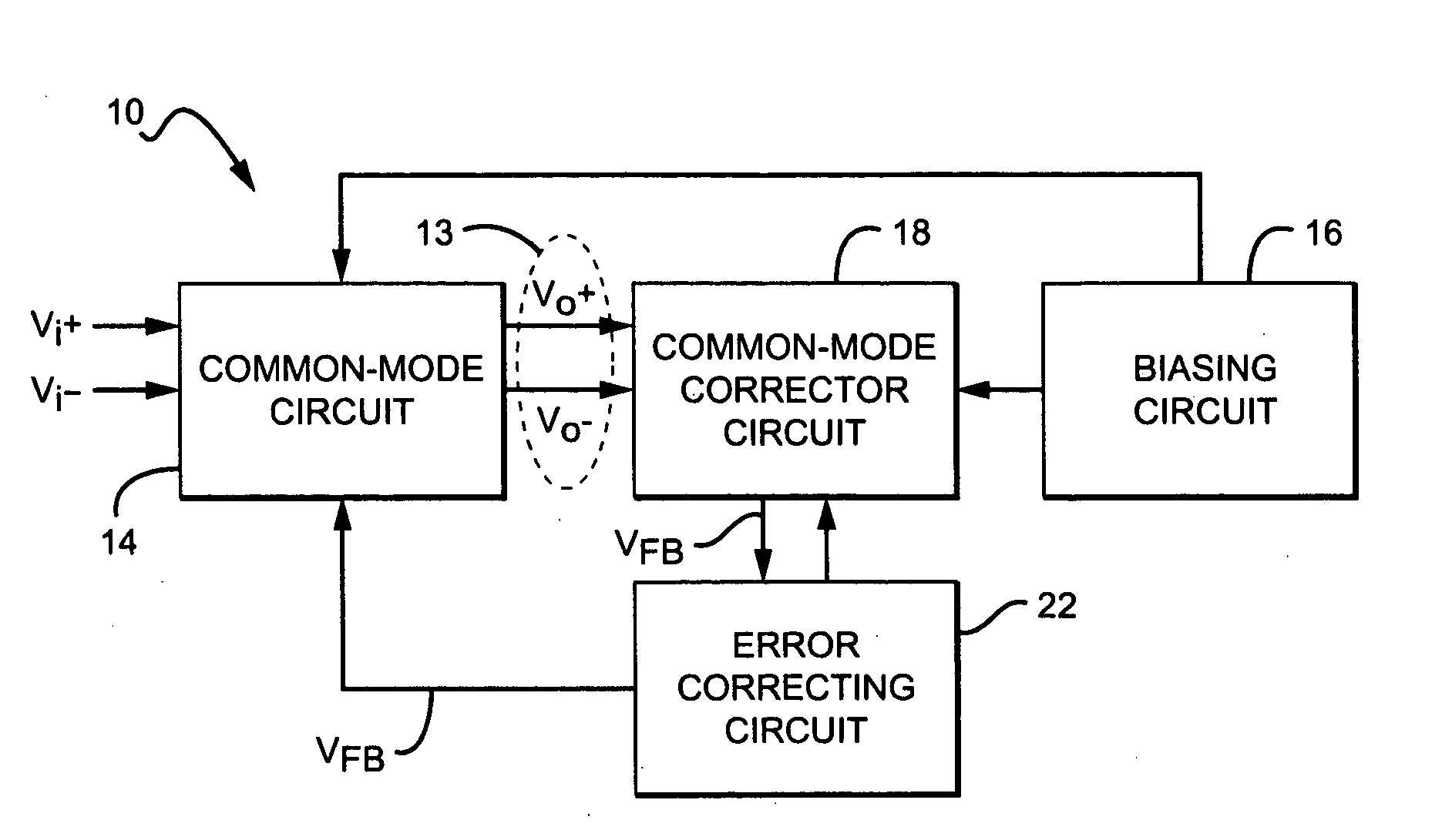 Switched capacitor circuit with reduced common-mode variations