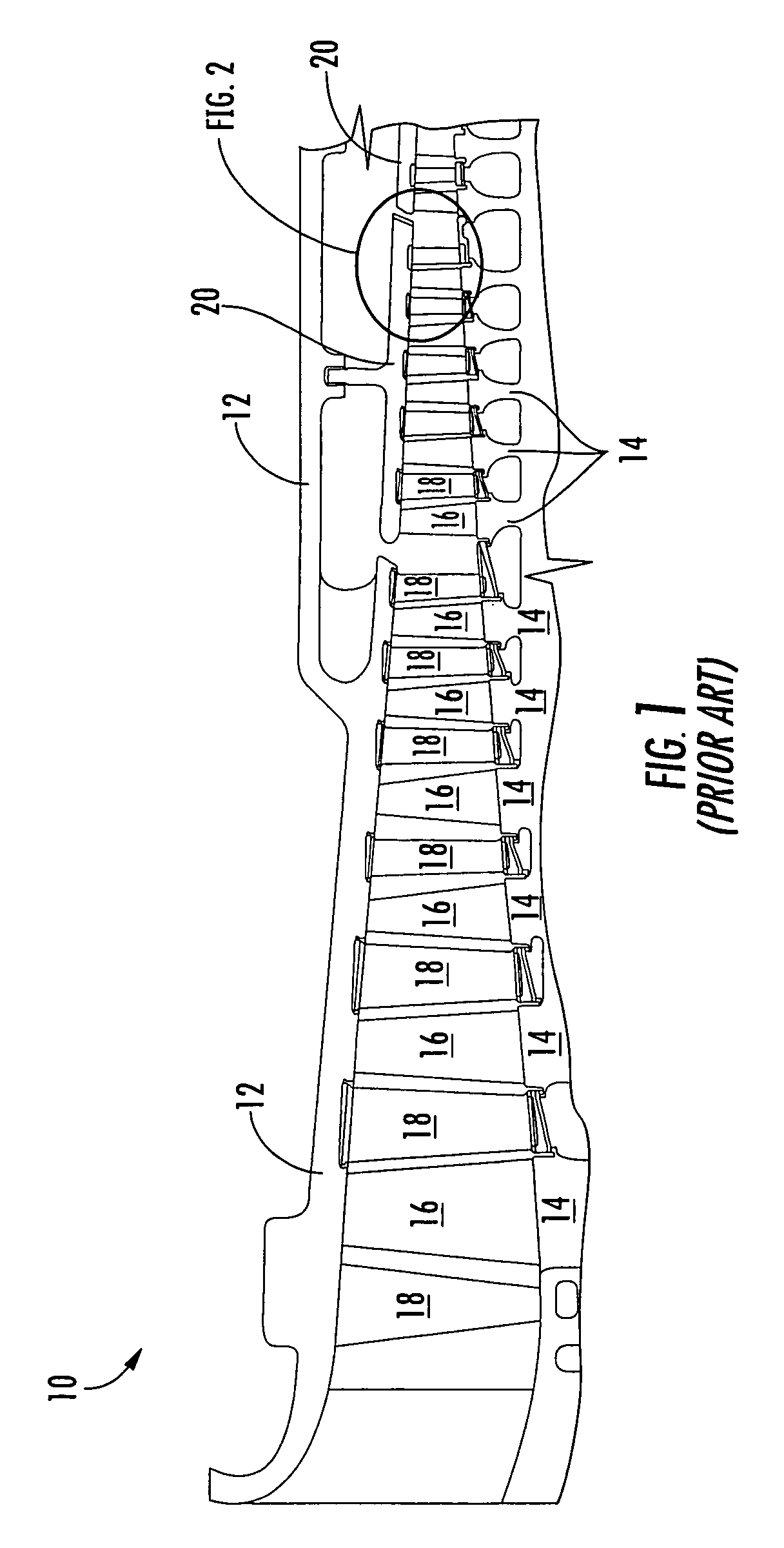 Blade clearance system for a turbine engine