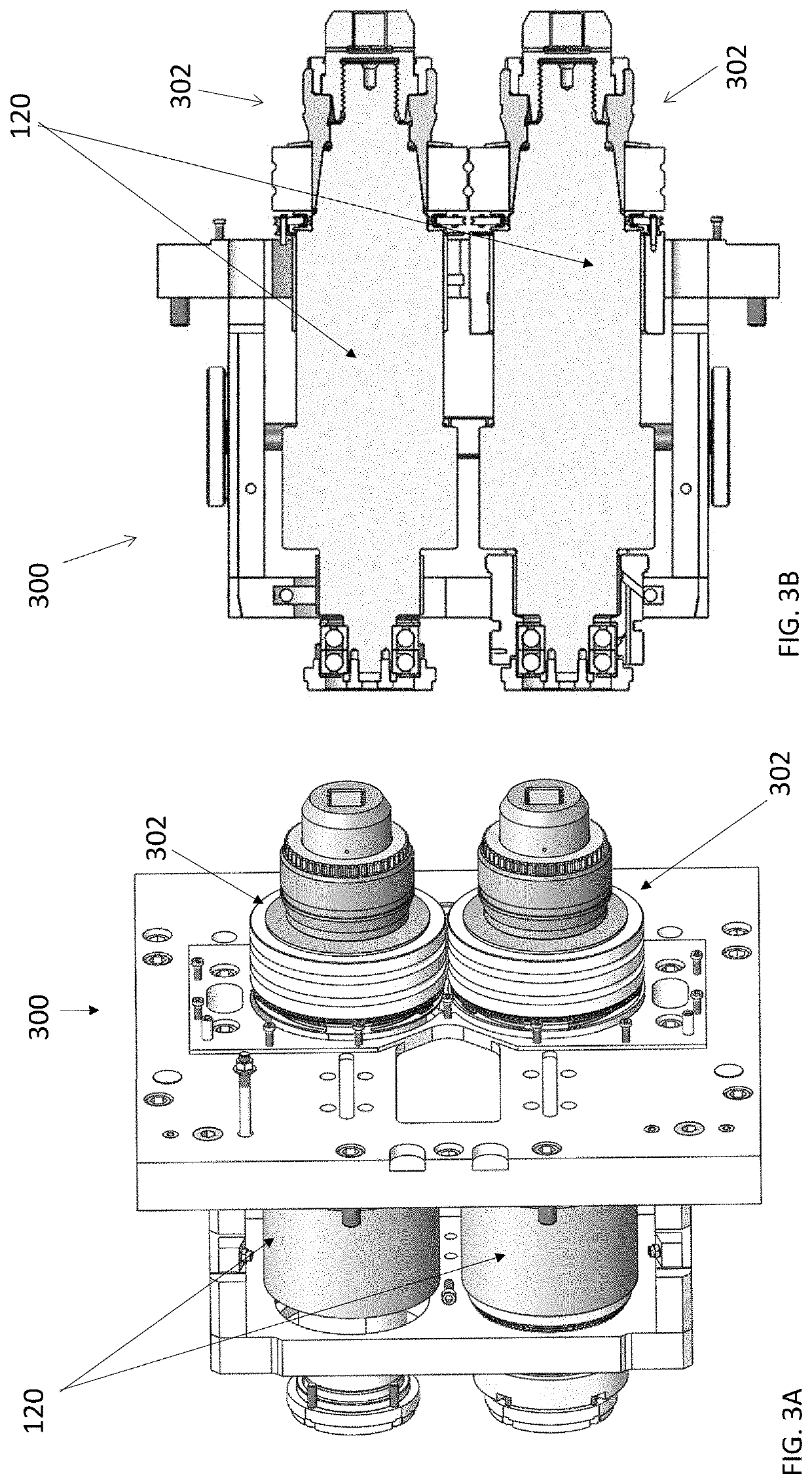 Mechanical high speed roll change system for use with robotic roll change system