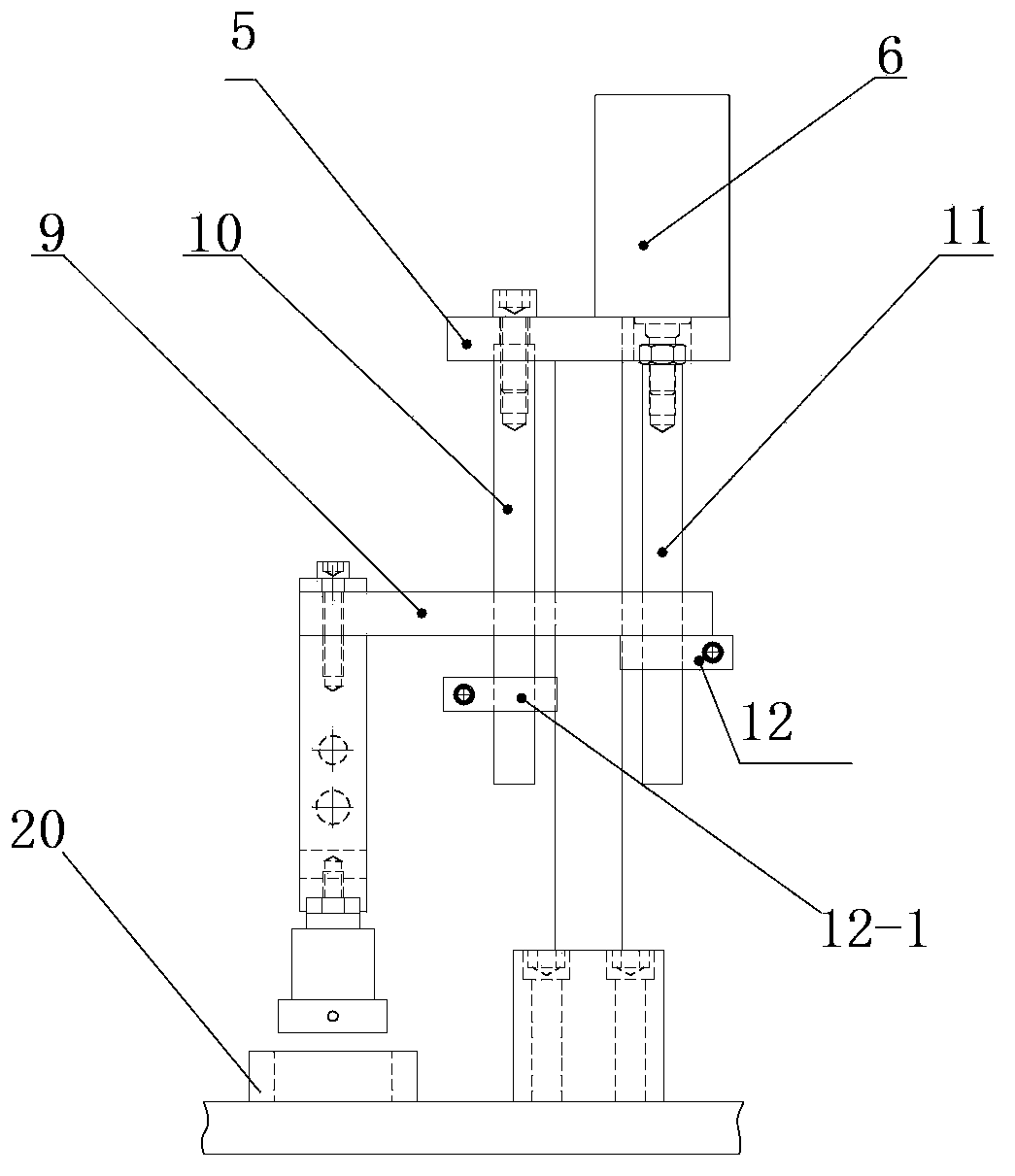 Annular part inner diameter detection device