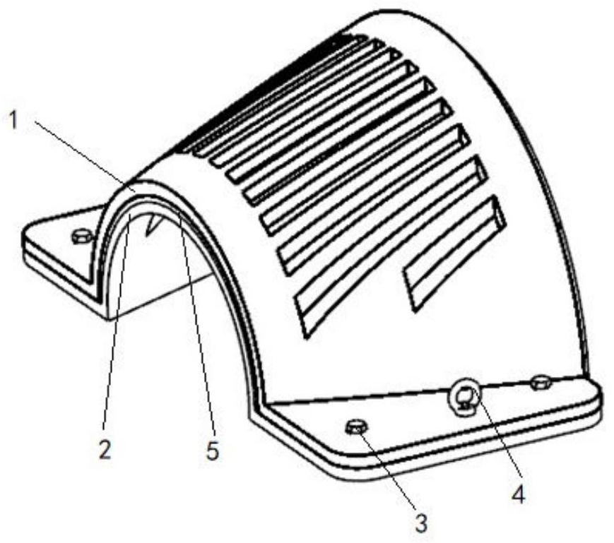 Anti-deformation device and machining and forming method of curve cabin shell