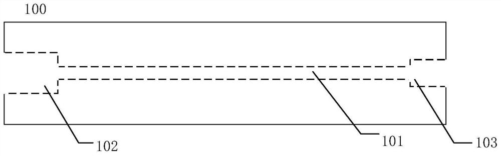 Fixing device for linear laser output