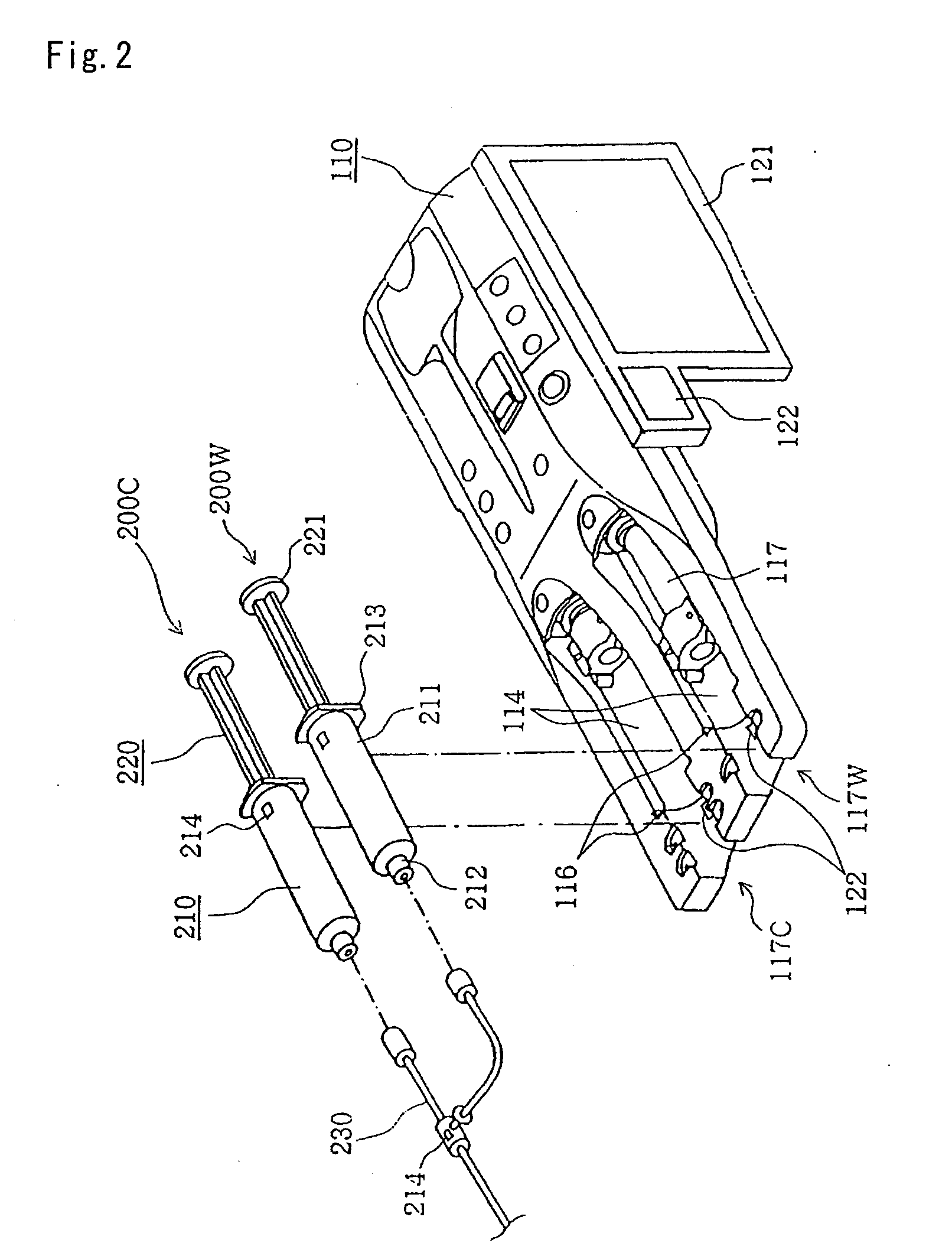 Chemical liquid injection system