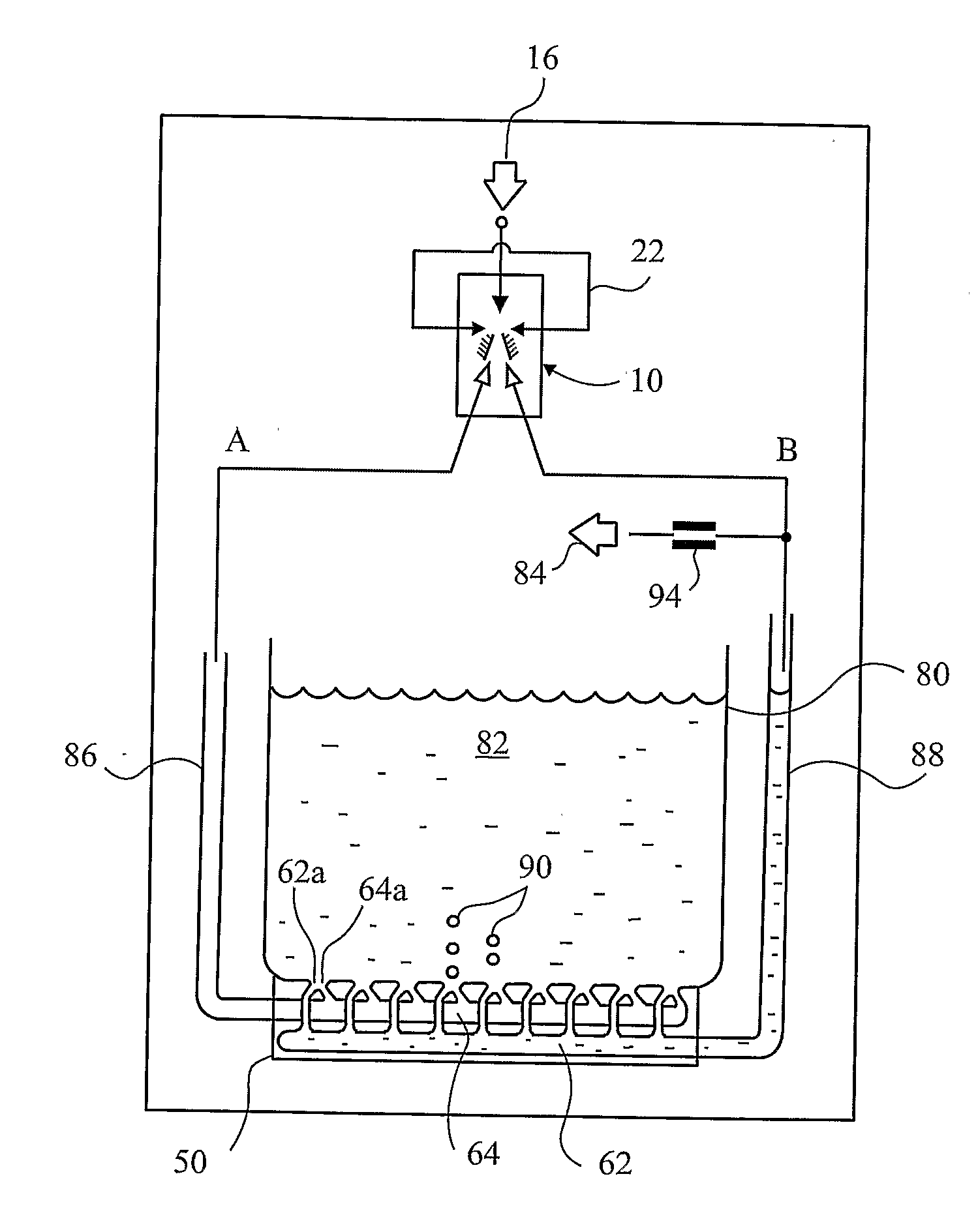 Bubble generation for aeration and other purposes