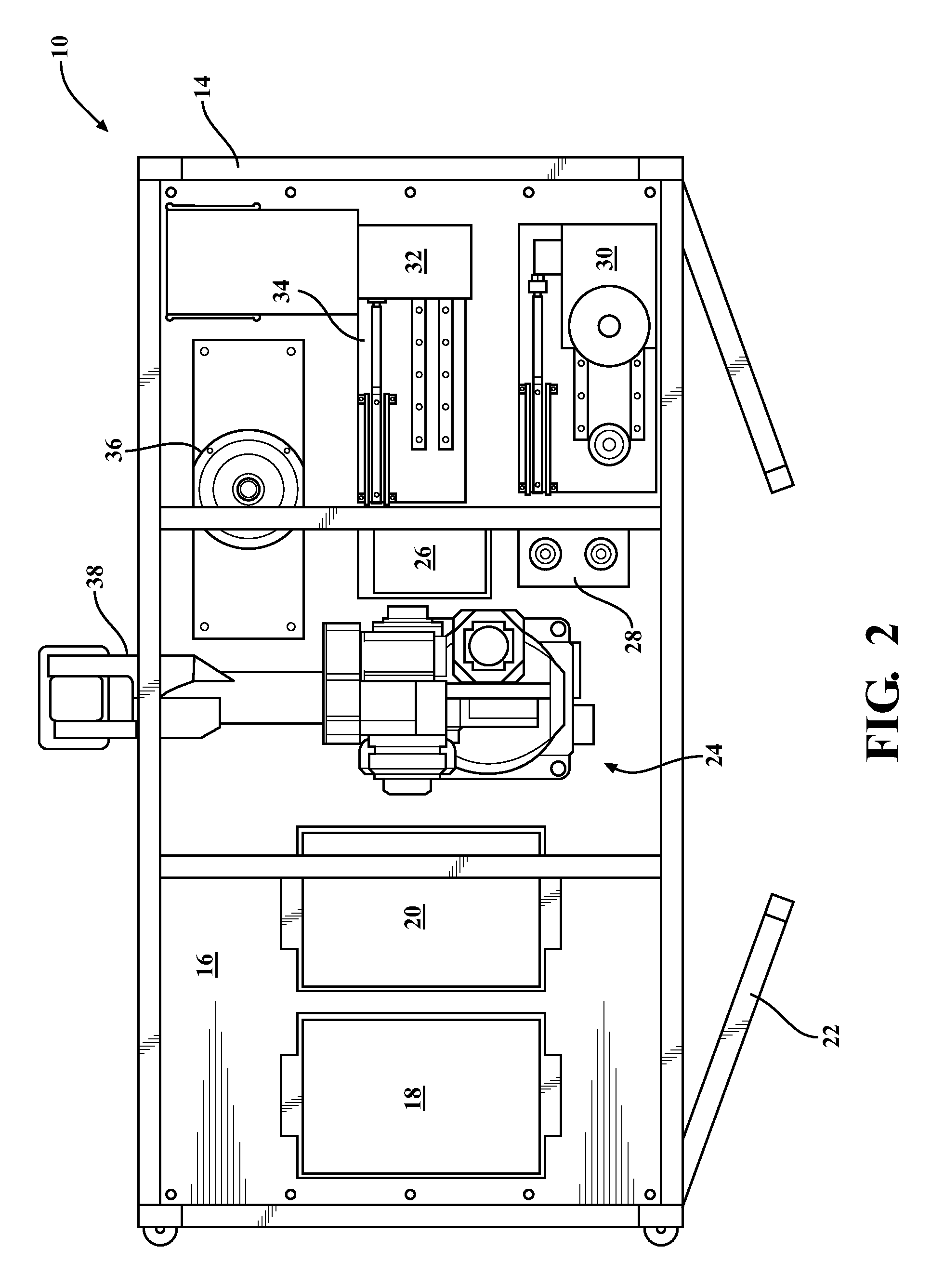 Flexible automation cell for performing secondary operations in concert with a machining center and roll check operations