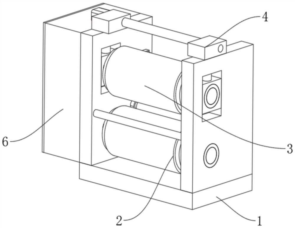 Rolling system with efficient cleaning function