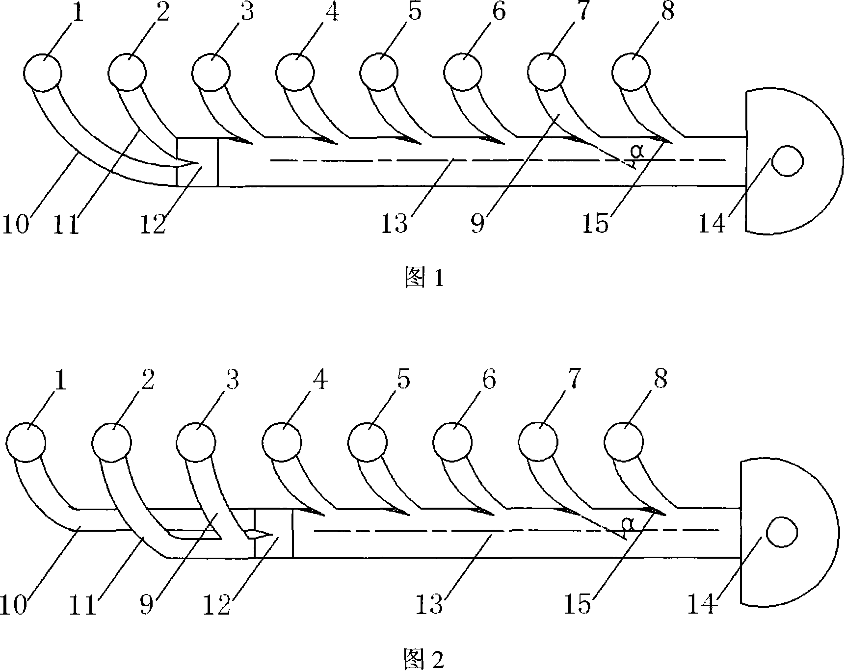 Gas flow guiding composite pulse conversion turbo supercharging system