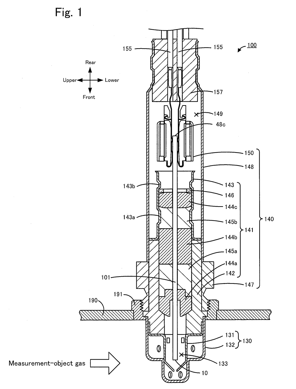 Sensor element and gas sensor