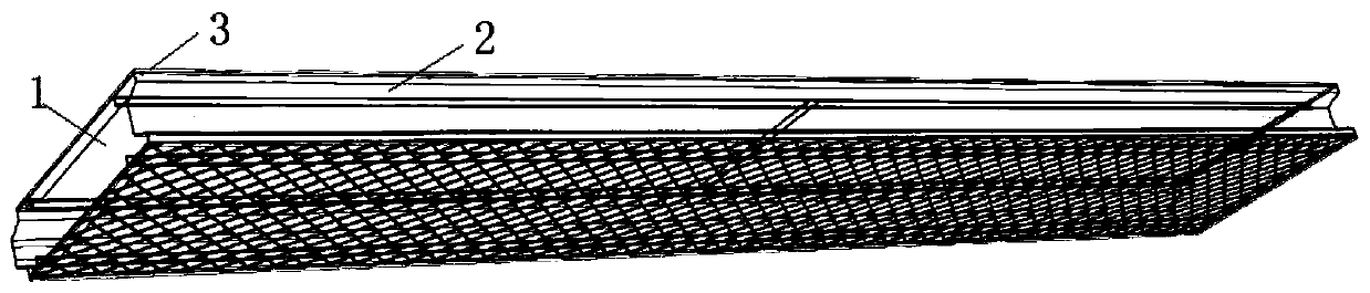 High-strength lightweight composite floor slab and floor system thereof