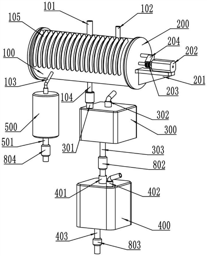 A kind of sucrose-6-ester production device and production method